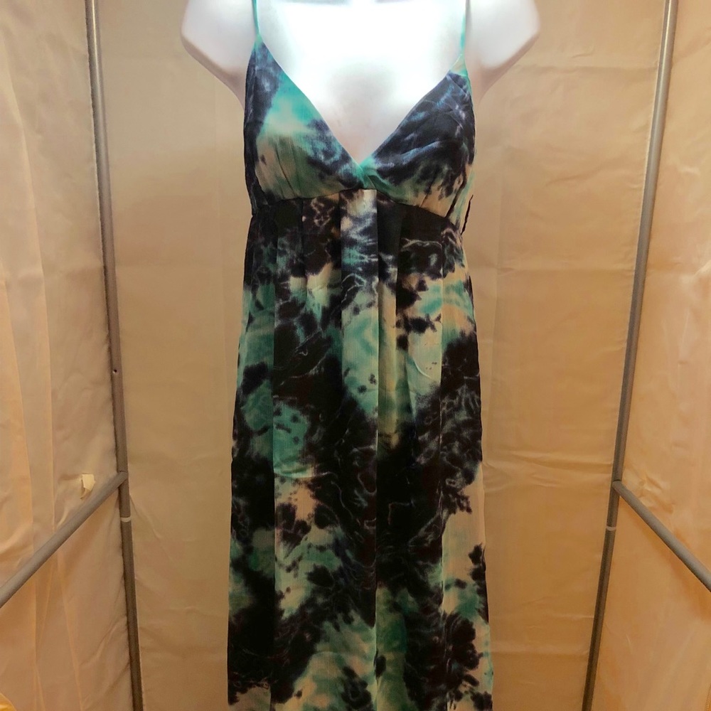Spaghetti Strap Flowy Maxi Dress